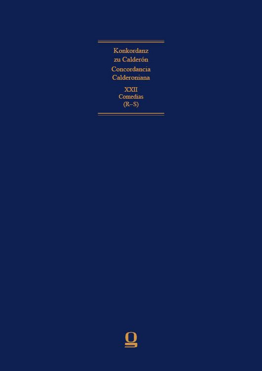 Produktbild: Concordancia Calderoniana / Konkordanz zu Calder&oacute;n