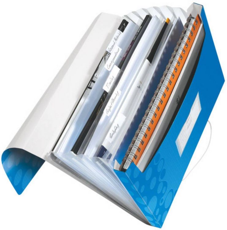Produktbild: LEITZ&reg; F&auml;chermappe WOW, blau