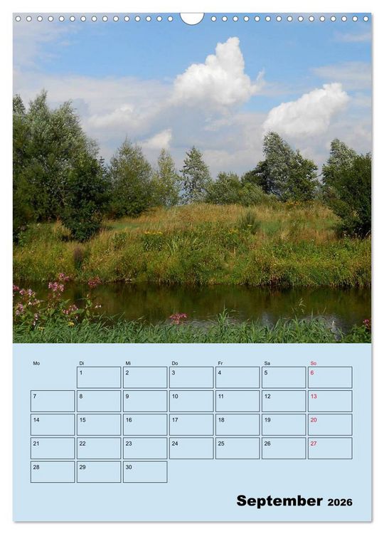 Produktbild: Leinemasch (Wandkalender 2026 DIN A3 hoch), CALVENDO Monatskalender