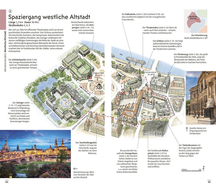 Produktbild: Vis-&agrave;-Vis Reisef&uuml;hrer Dresden und S&auml;chsische Schweiz