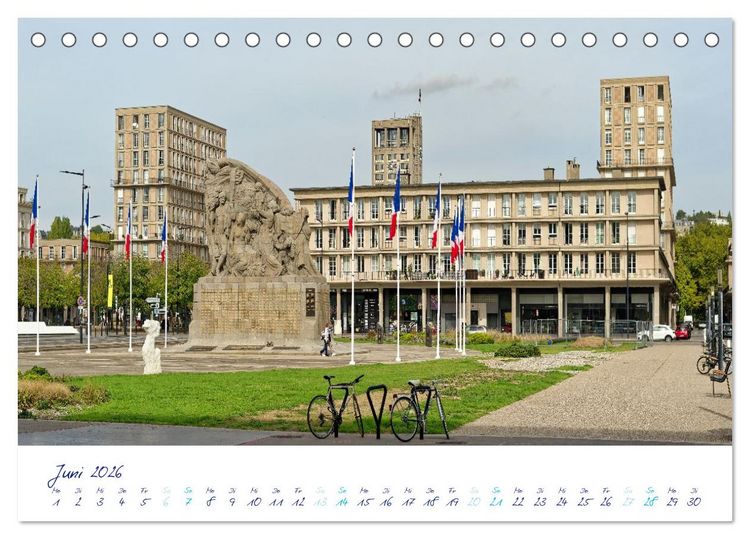 Produktbild: Le Havre - Perle an der Seinem&uuml;ndung (Tischkalender 2026 DIN A5 quer), CALVENDO Monatskalender