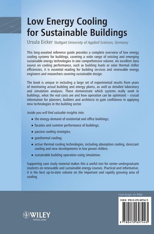 Produktbild: Low Energy Cooling for Sustain