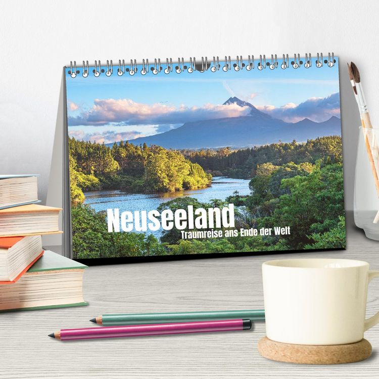 Produktbild: Neuseeland - Traumreise ans Ende der Welt (Tischkalender 2026 DIN A5 quer), CALVENDO Monatskalender