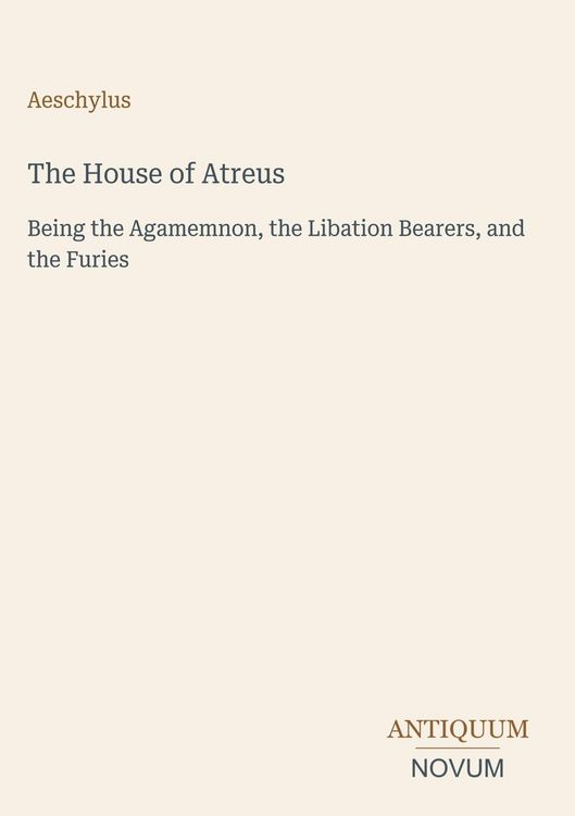 Produktbild: The House of Atreus