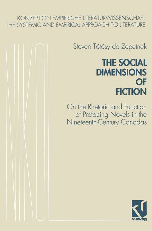 Produktbild: The Social Dimensions of Fiction