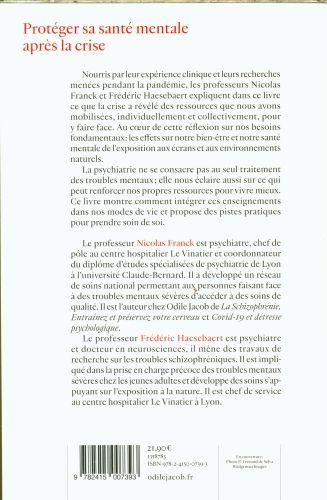 Produktbild: Prot&eacute;ger sa sant&eacute; mentale apr&egrave;s la crise