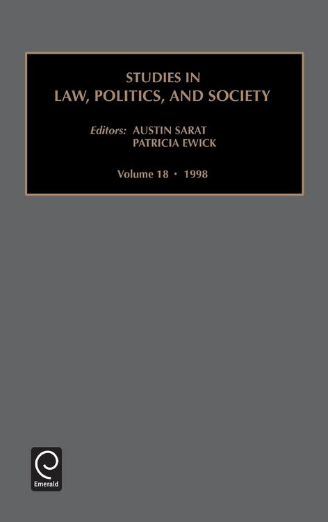 Produktbild: Studies in Law, Politics and Society
