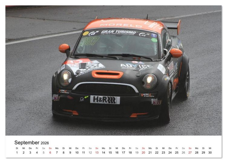 Produktbild: John Cooper Motorsport (Tischkalender 2026 DIN A5 quer), CALVENDO Monatskalender