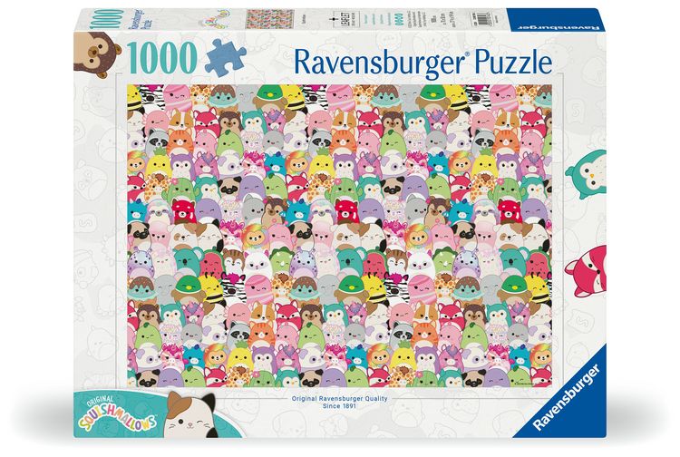 Produktbild: Erwachsenenpuzzle 1000 Teile - Squishmallows - Squishmallows