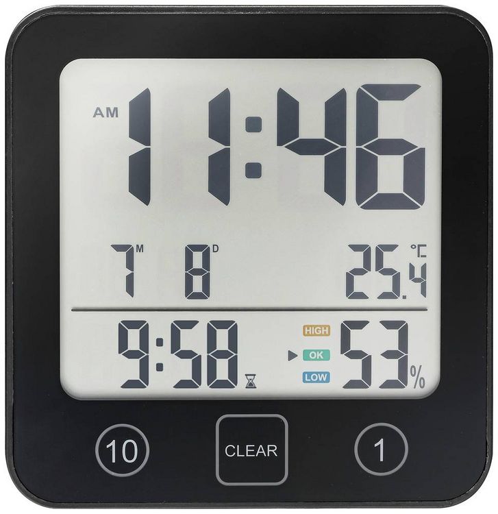 Produktbild: E0007STH-V7 digital Timer Schwarz IP54