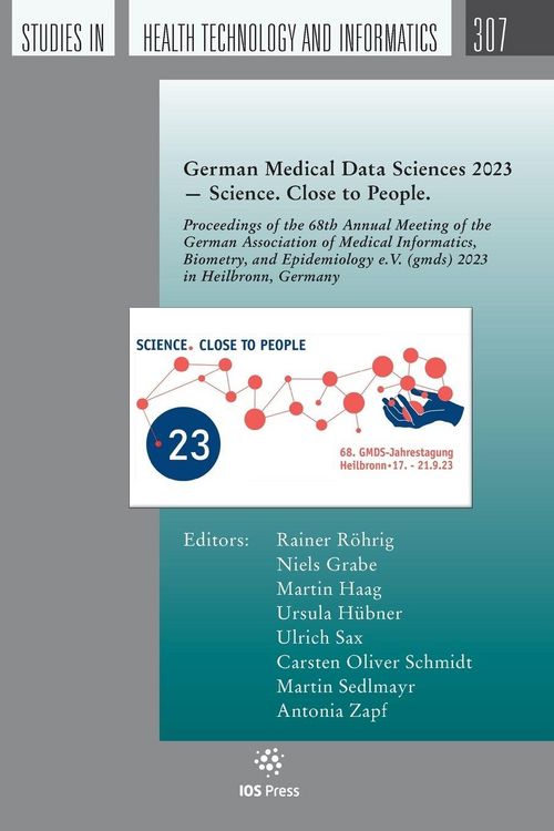 Produktbild: German Medical Data Sciences 2023 - Science. Close to People.