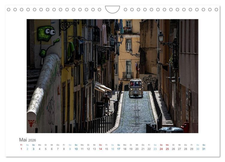 Produktbild: Street Moments (Wandkalender 2026 DIN A4 quer), CALVENDO Monatskalender