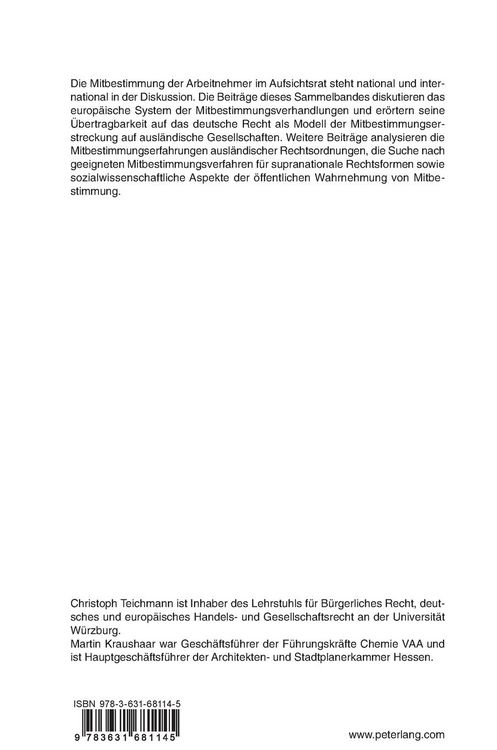 Produktbild: Mitbestimmungsvielfalt in Deutschland und Europa