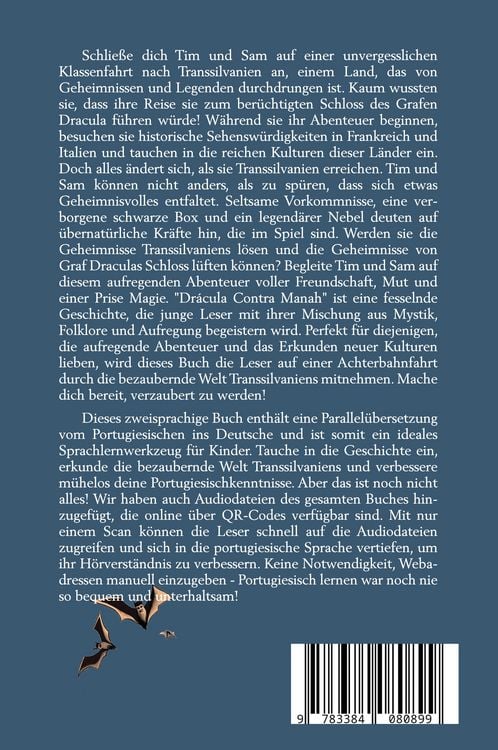 Produktbild: Lerne Portugiesisch mit Dr&aacute;cula Contra Manah