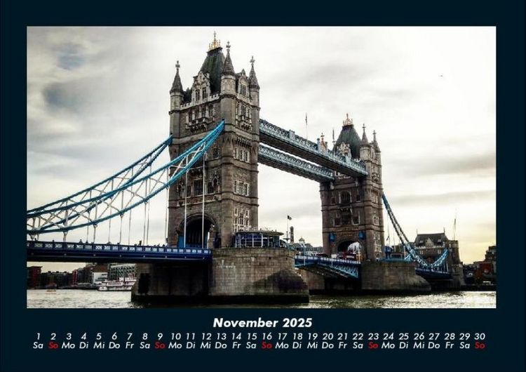 Produktbild: London - Impressionen 2025 Fotokalender DIN A4