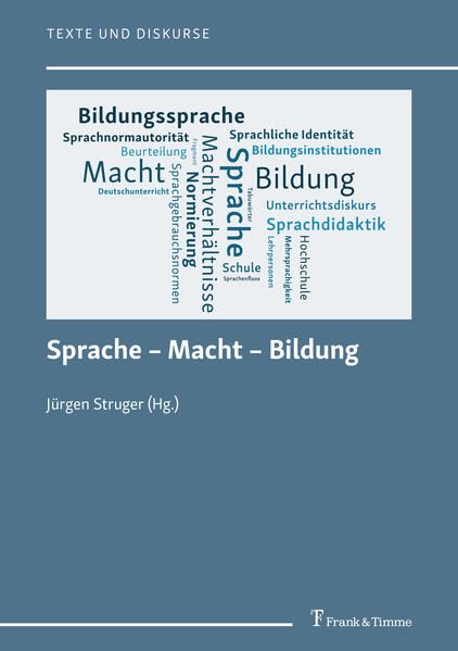 Produktbild: Sprache - Macht - Bildung