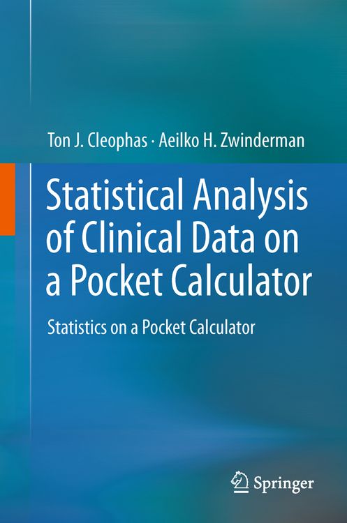 Produktbild: Statistical Analysis of Clinical Data on a Pocket Calculator