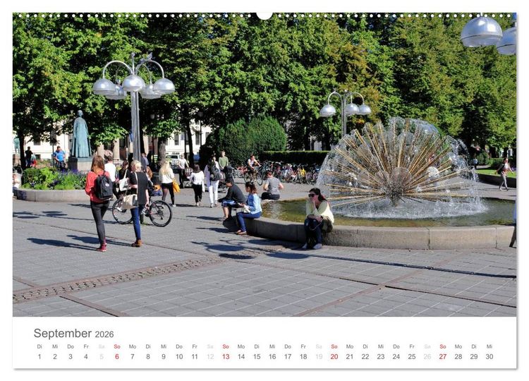 Produktbild: Oslo im Auge des Fotografen (Wandkalender 2026 DIN A2 quer), CALVENDO Monatskalender