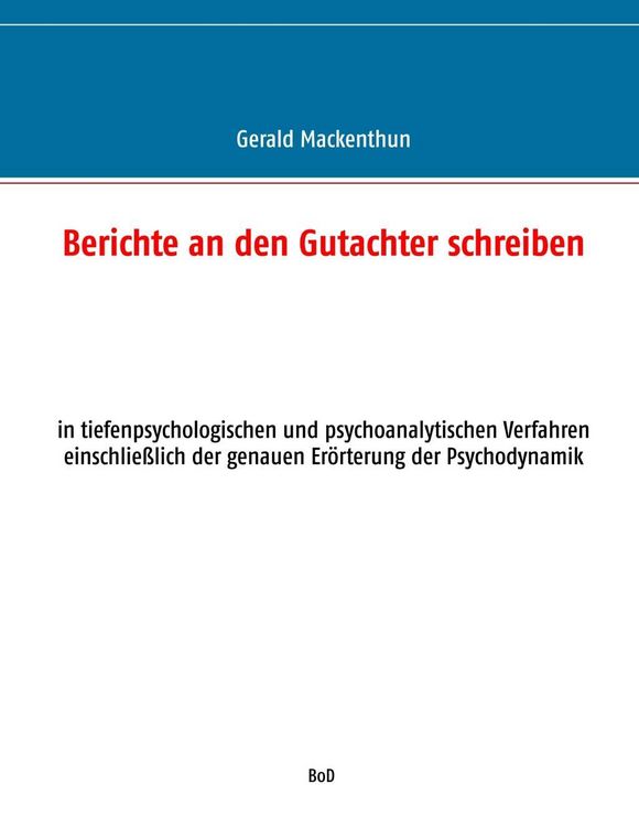 Produktbild: Berichte an den Gutachter schreiben