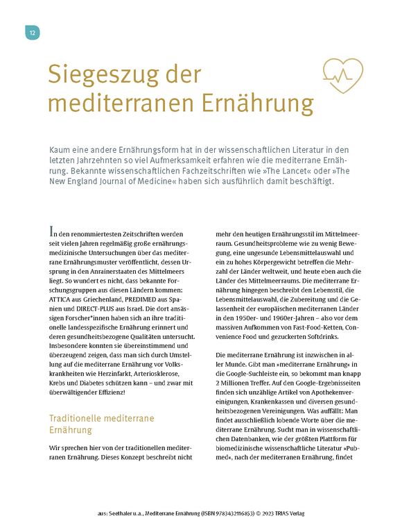Produktbild: Mediterrane Ernährung
