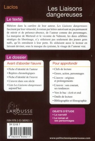 Produktbild: Les liaisons dangereuses
