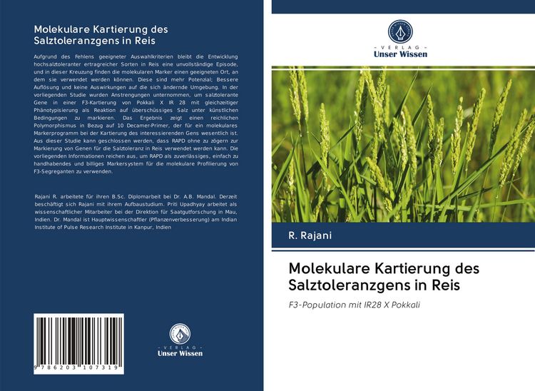 Produktbild: Molekulare Kartierung des Salztoleranzgens in Reis