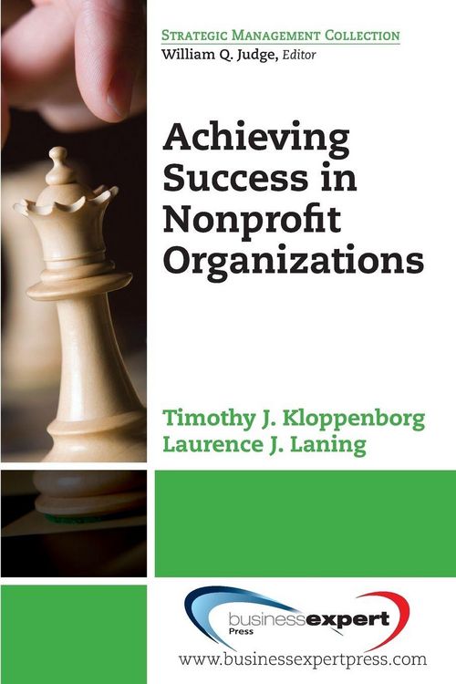 Produktbild: Achieving Success in Nonprofit Organizations