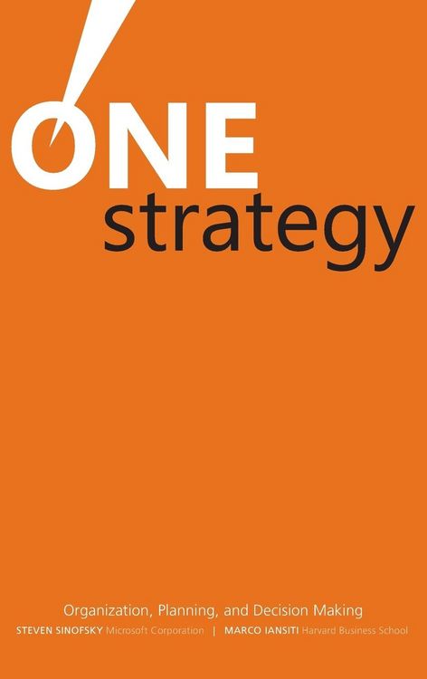 Produktbild: One Strategy