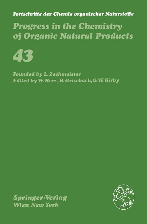 Produktbild: Fortschritte der Chemie organischer Naturstoffe / Progress in the Chemistry of Organic Natural Products