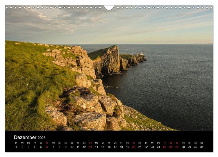 Produktbild: Isle of Skye - Schottlands Inseln (Wandkalender 2026 DIN A3 quer), CALVENDO Monatskalender