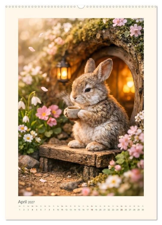 Produktbild: Wo das Herz nach Hause findet - Zw&ouml;lf kleine Geschichten vom Heimkommen (hochwertiger Premium Wandkalender 2027 DIN A2 hoch), Kunstdruck in Hochglanz