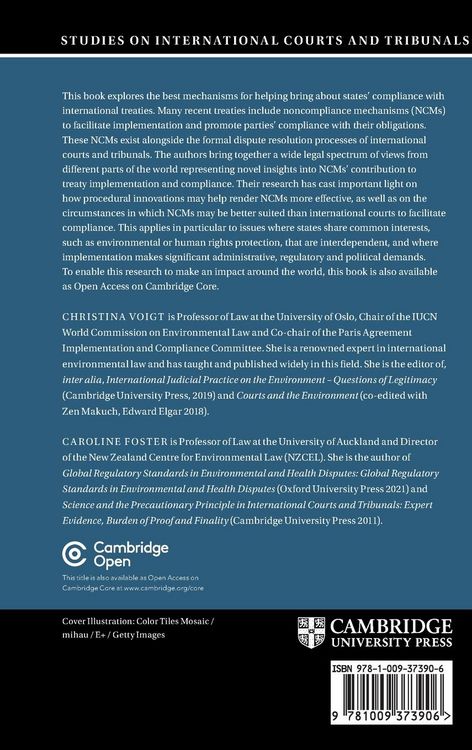 Produktbild: International Courts versus Non-Compliance Mechanisms