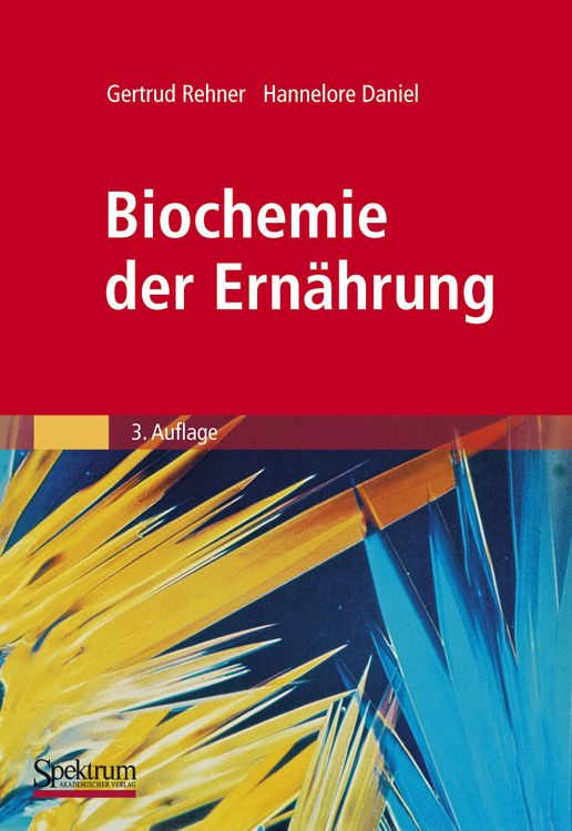 Produktbild: Biochemie der Ern&auml;hrung