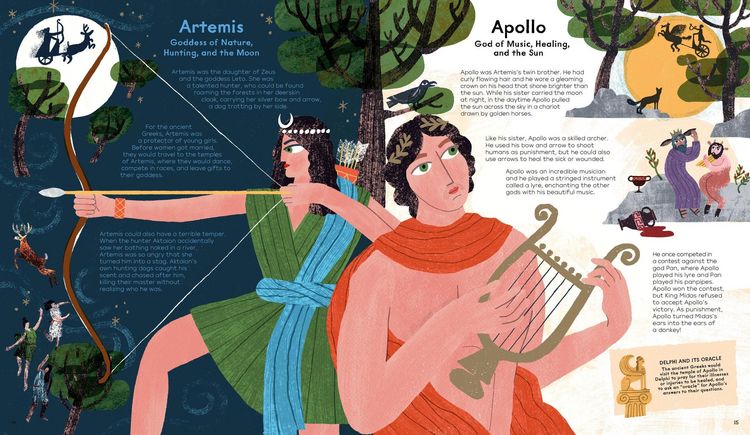Produktbild: Ancient Greek Gods and Goddesses