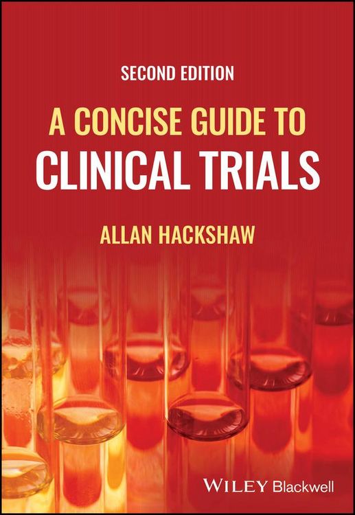 Produktbild: A Concise Guide to Clinical Trials