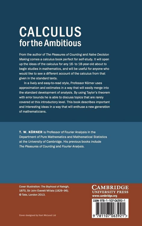 Produktbild: Calculus for the Ambitious