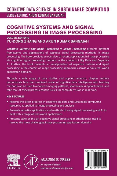 Produktbild: Cognitive Systems and Signal Processing in Image Processing