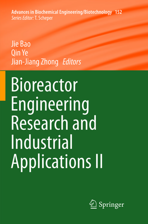 Produktbild: Bioreactor Engineering Research and Industrial Applications II