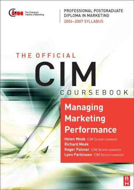 Produktbild: Managing Marketing Performance