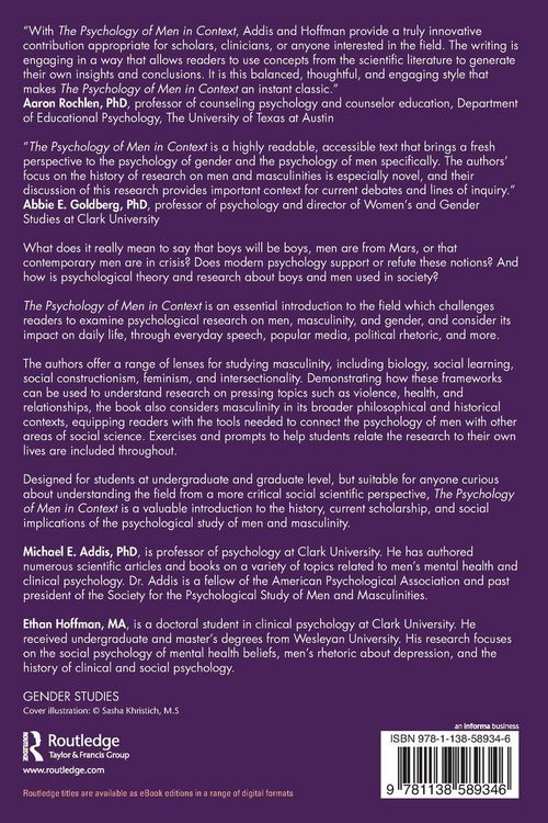 Produktbild: The Psychology of Men in Context