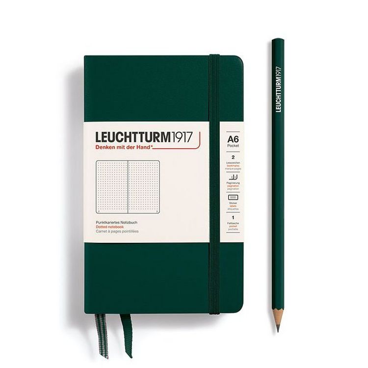 Produktbild: Forest Green, Pocket (A6), 187 S., dott