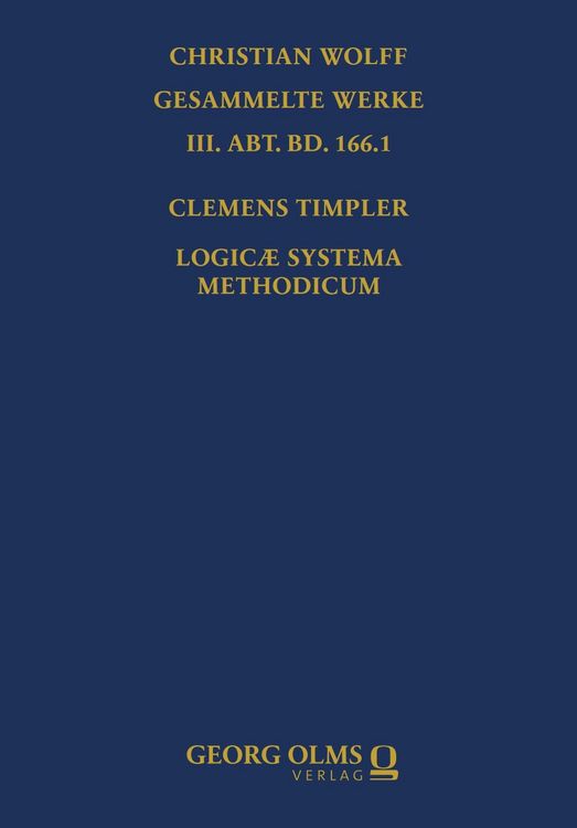 Produktbild: Logicae systema methodicum