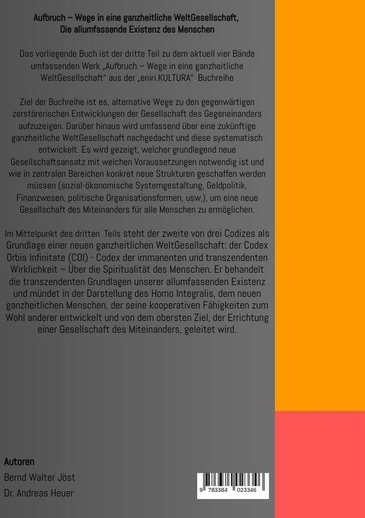 Produktbild: Aufbruch - Wege in eine ganzheitliche WeltGesellschaft