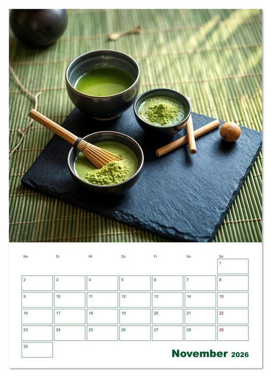 Produktbild: Tee-Reise - Entdeckungen aus aller Welt (hochwertiger Premium Wandkalender 2026 DIN A2 hoch), Kunstdruck in Hochglanz