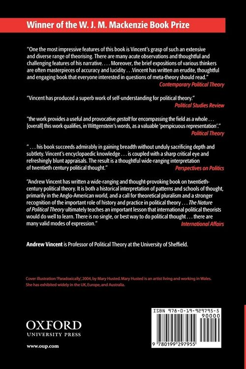 Produktbild: The Nature of Political Theory