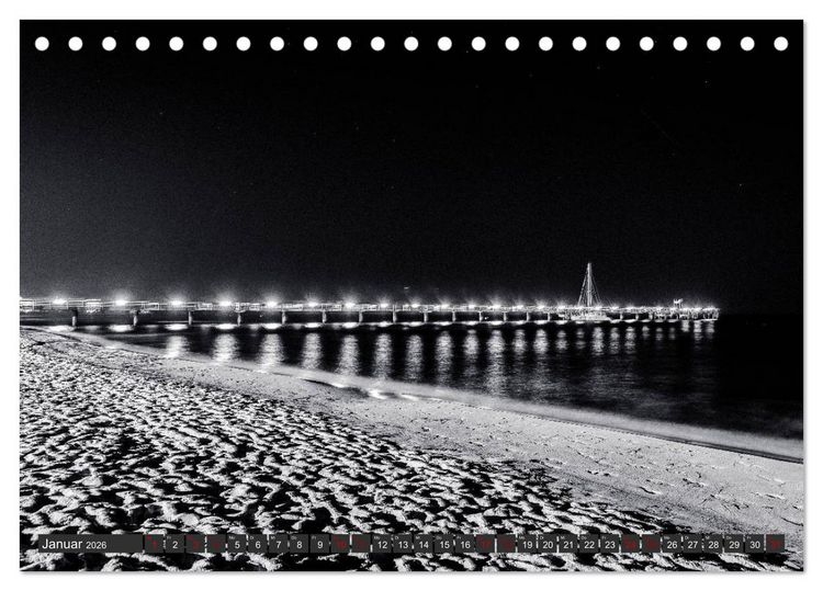 Produktbild: Ein Blick auf das Ostseebad Boltenhagen (Tischkalender 2026 DIN A5 quer), CALVENDO Monatskalender