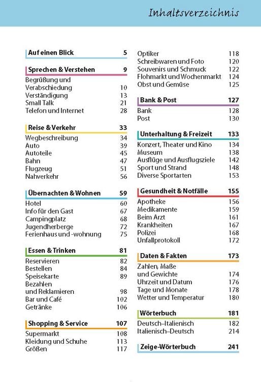 Produktbild: Sprachf&uuml;hrer Italienisch f&uuml;r die Reise