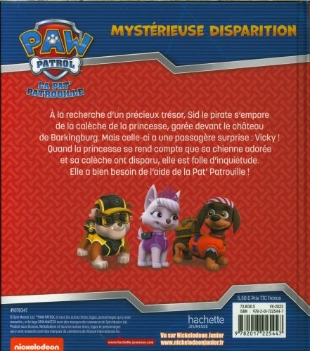 Produktbild: La Pat' Patrouille. Myst&eacute;rieuse disparition