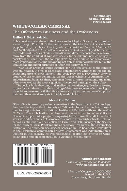Produktbild: White-collar Criminal
