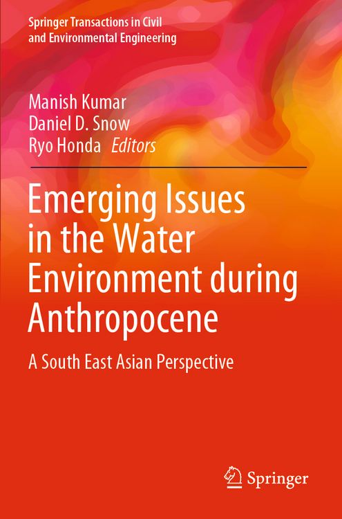 Produktbild: Emerging Issues in the Water Environment during Anthropocene